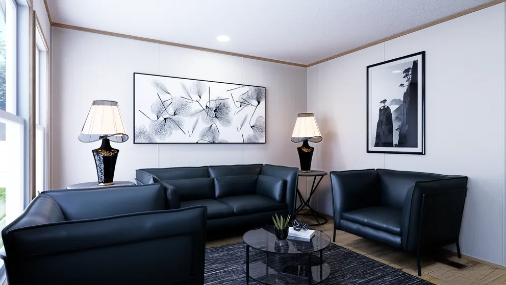 The SOLACE Den. This Manufactured Mobile Home features 4 bedrooms and 2 baths.