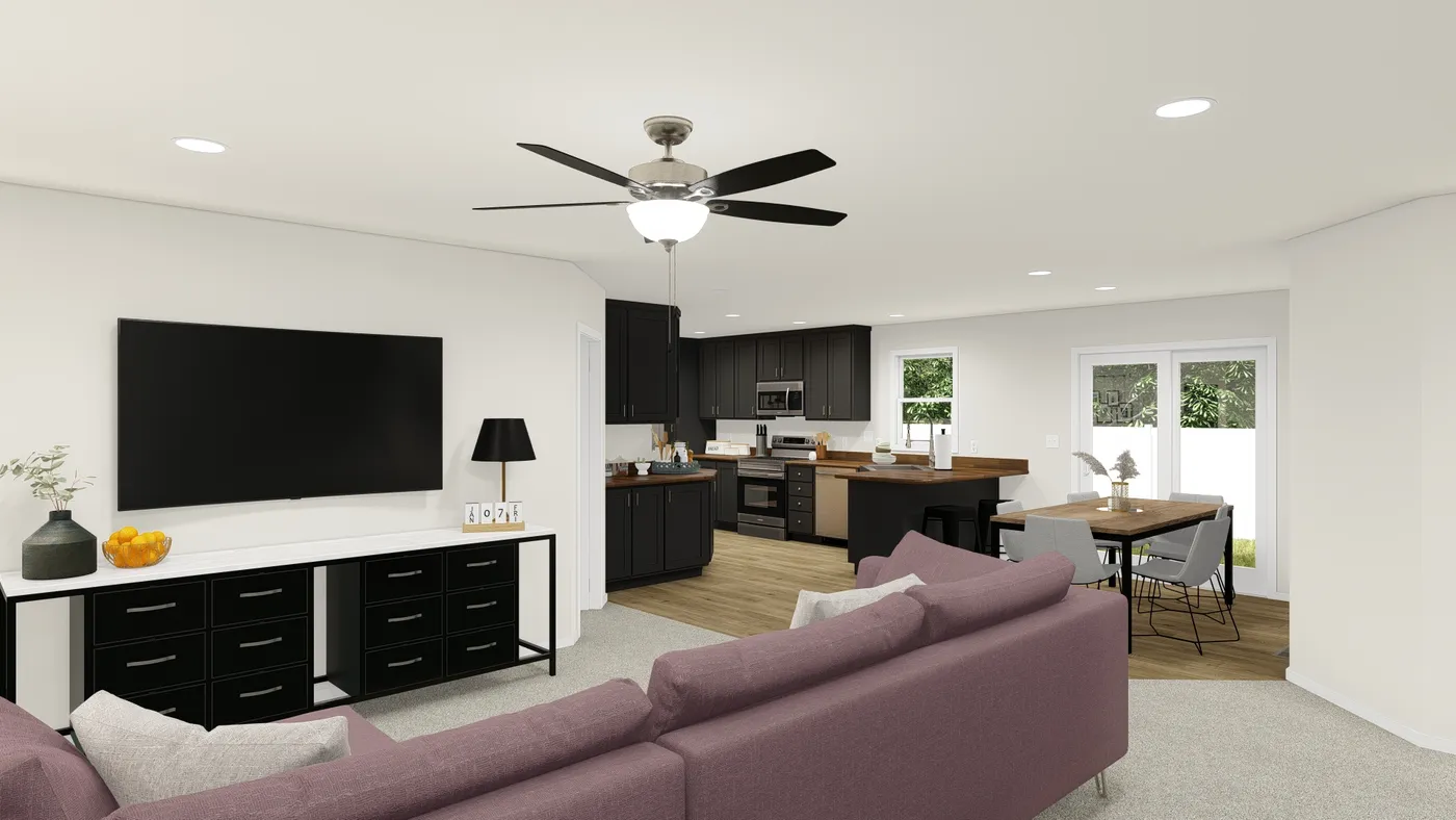 The DRM483F 48'              DREAM Foyer. This Manufactured Mobile Home features 3 bedrooms and 2 baths.