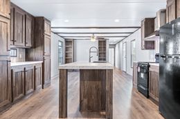 The ANNIVERSARY 16763S Kitchen. This Manufactured Mobile Home features 3 bedrooms and 2 baths.