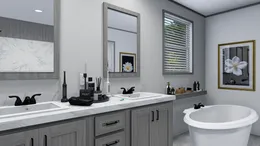 The DIAMOND Primary Bathroom. This Manufactured Mobile Home features 3 bedrooms and 2 baths.