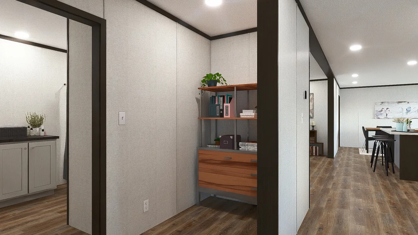 The REVEAL Flex. This Manufactured Mobile Home features 3 bedrooms and 2 baths.