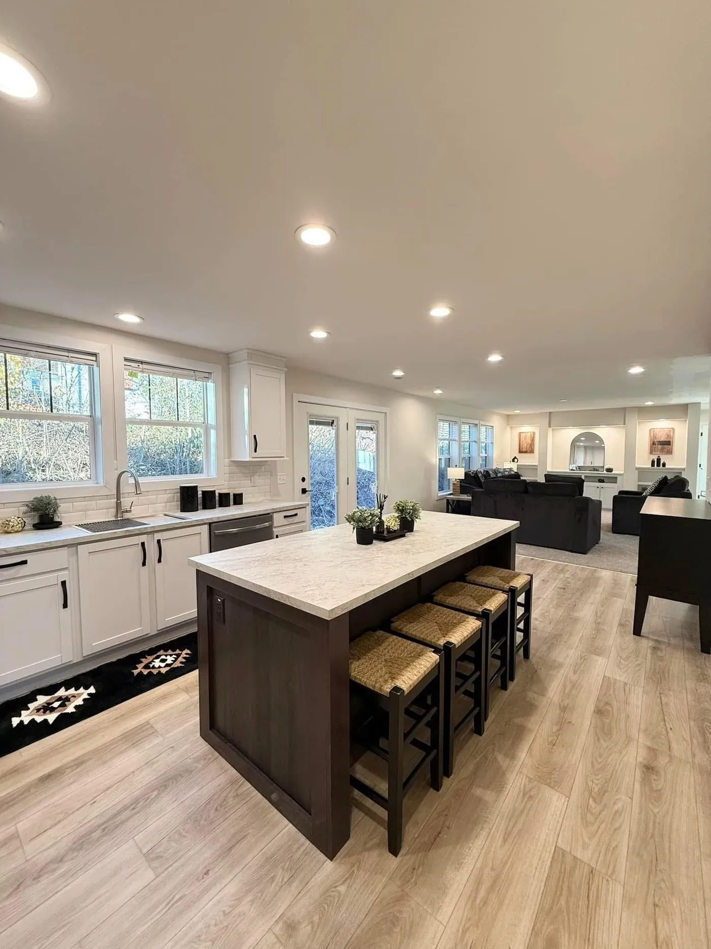The TOMPKINS BLVD/6428-MS029-1 SEC Kitchen. This Manufactured Mobile Home features 3 bedrooms and 2 baths.