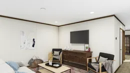 The VISION Living Room. This Manufactured Mobile Home features 3 bedrooms and 2 baths.