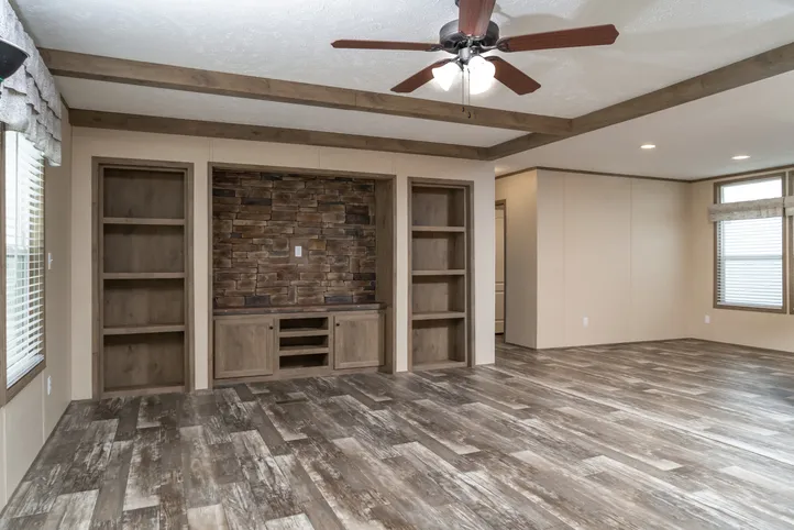 The NUMBER ONE Exterior. This Manufactured Mobile Home features 3 bedrooms and 2 baths.