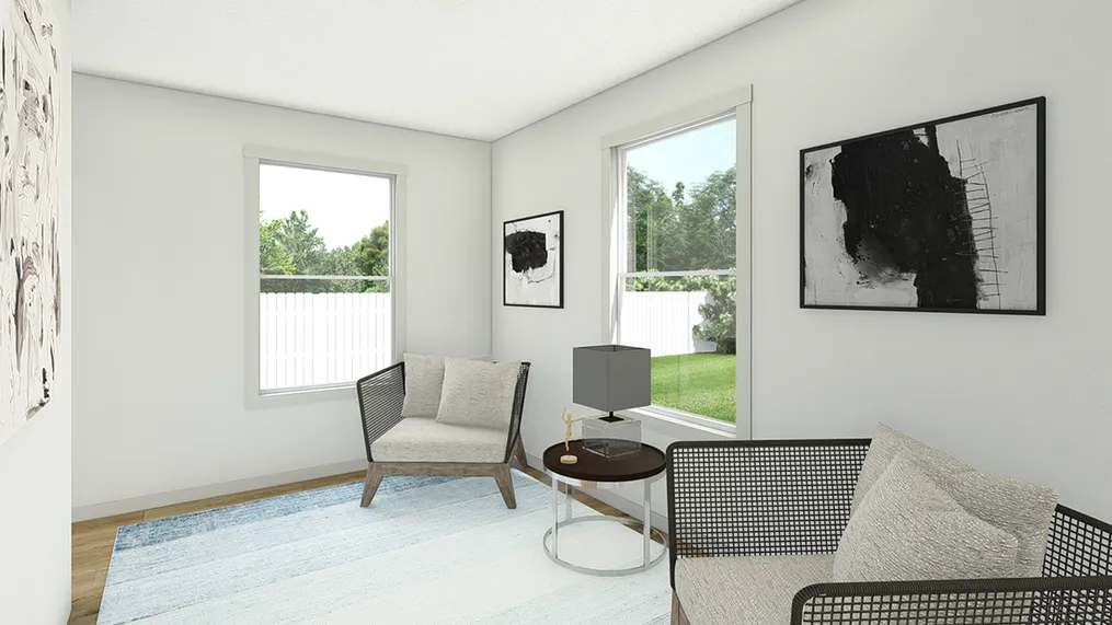 The UNDER PRESSURE Den. This Manufactured Mobile Home features 3 bedrooms and 2 baths.