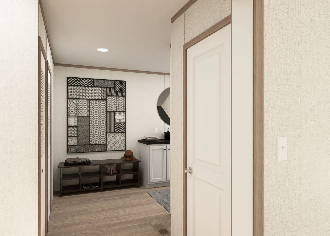 The THE RESERVE 60 Utility Room. This Manufactured Mobile Home features 3 bedrooms and 2 baths.