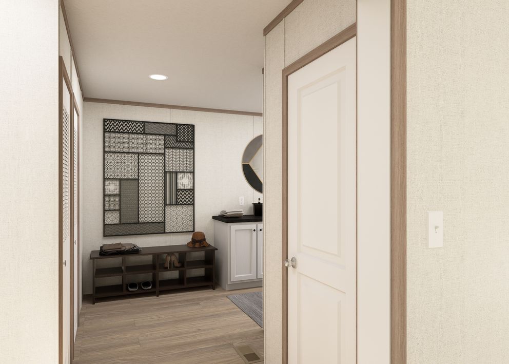 The THE RESERVE 60 Utility Room. This Manufactured Mobile Home features 3 bedrooms and 2 baths.