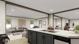 The EVEREST Kitchen. This Manufactured Mobile Home features 4 bedrooms and 2 baths.