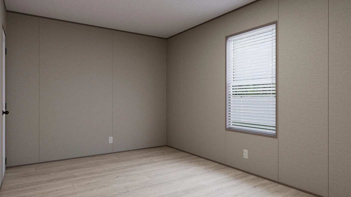 The THE ANNIVERSARY 76 Guest Bedroom. This Manufactured Mobile Home features 3 bedrooms and 2 baths.