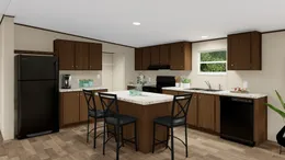 The MARVELOUS 3 Kitchen. This Manufactured Mobile Home features 3 bedrooms and 2 baths.