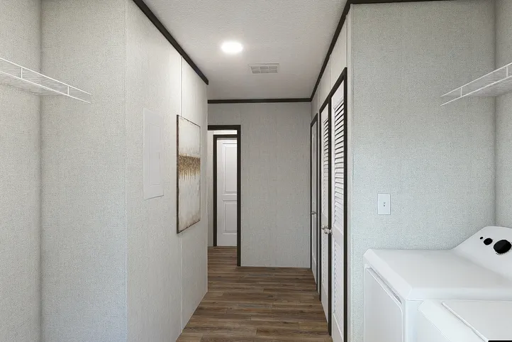 The EMPOWER Utility Room. This Manufactured Mobile Home features 4 bedrooms and 2 baths.