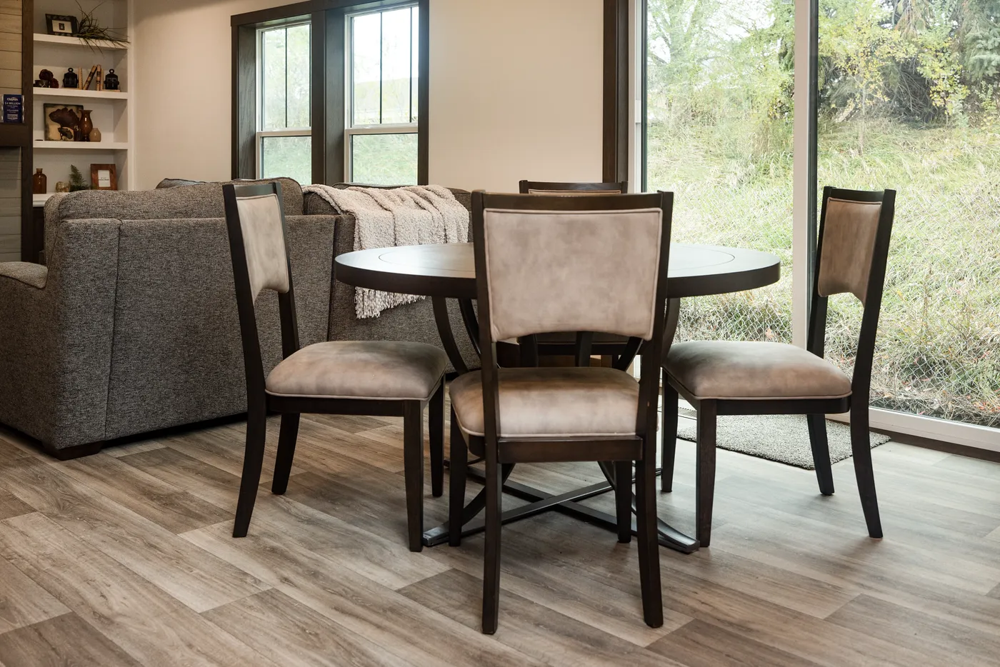 The LEGEND 78 Dining Room. This Manufactured Mobile Home features 3 bedrooms and 2 baths.