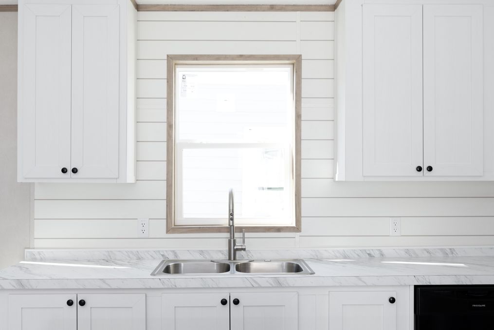 The TRUMAN Kitchen. This Manufactured Mobile Home features 4 bedrooms and 2 baths.