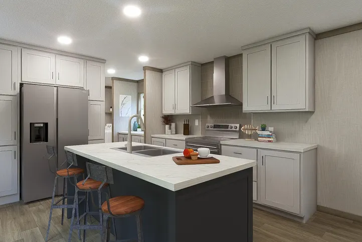 Tranquility. The SYDNEY Kitchen. This Manufactured Mobile Home features 3 bedrooms and 2 baths.