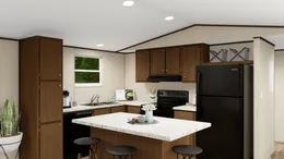 The SPLENDOR Kitchen. This Manufactured Mobile Home features 3 bedrooms and 2 baths.