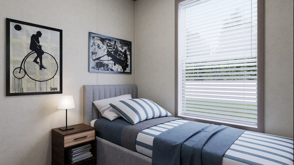 The 6614-CC02 CLEARPATH 66 Bedroom. This Manufactured Mobile Home features 3 bedrooms and 2 baths.