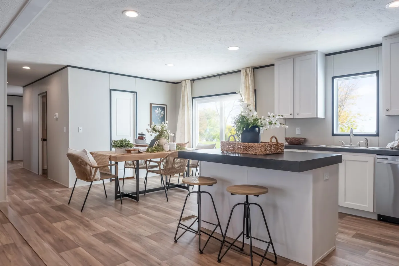 The ELEMENT Kitchen. This Manufactured Mobile Home features 3 bedrooms and 2 baths.