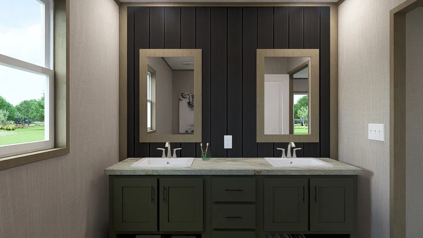 Charwood. The TUSCANY Exterior. This Manufactured Mobile Home features 2 bedrooms and 2 baths.