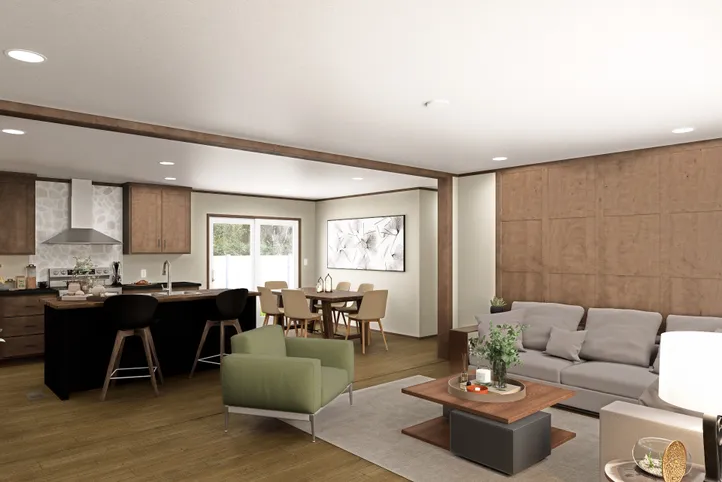 The FIJI Foyer. This Manufactured Mobile Home features 3 bedrooms and 2 baths.