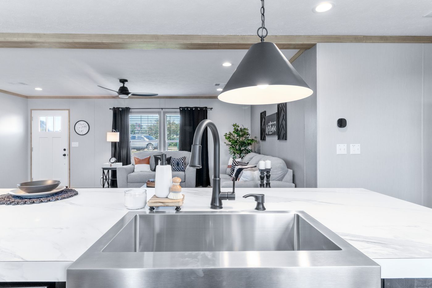 The ANATOLIA XL Kitchen. This Manufactured Mobile Home features 3 bedrooms and 2 baths.