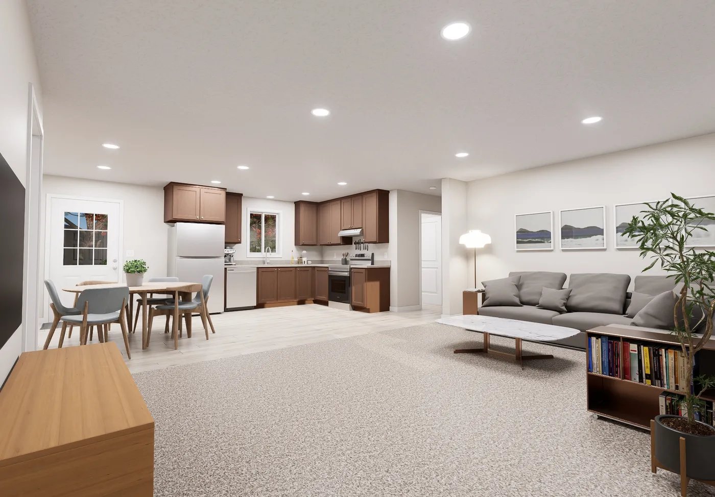 The 5015 IMAGINE Foyer. This Manufactured Mobile Home features 3 bedrooms and 2 baths.