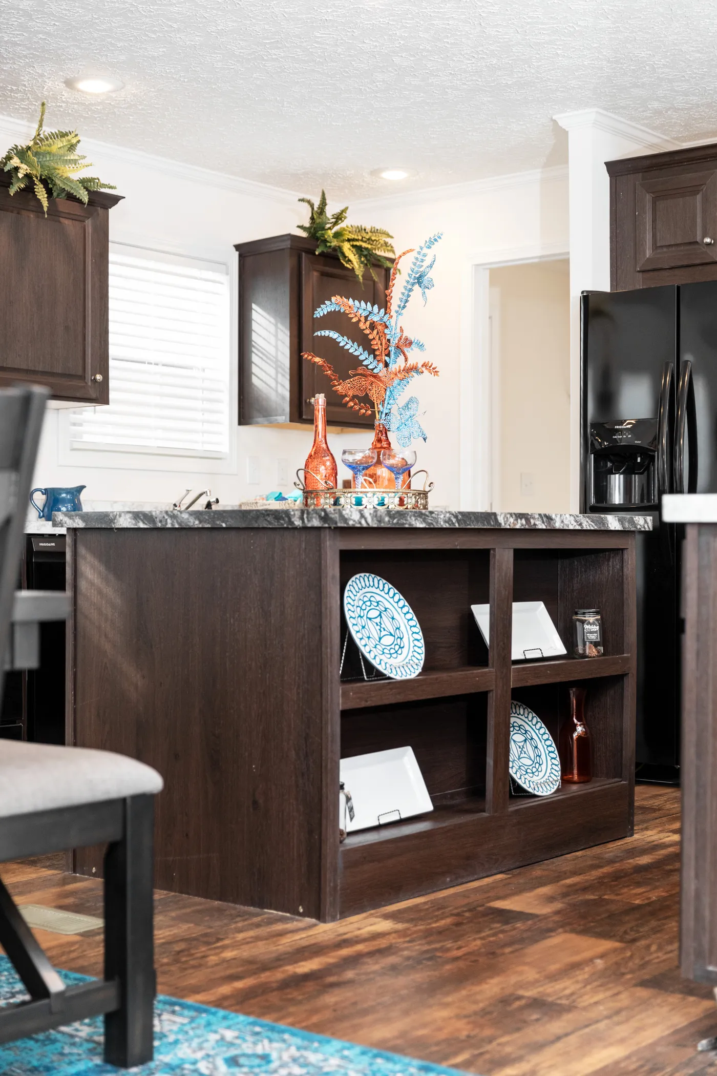 The 3321 CLASSIC Kitchen. This Modular Home features 4 bedrooms and 2 baths.