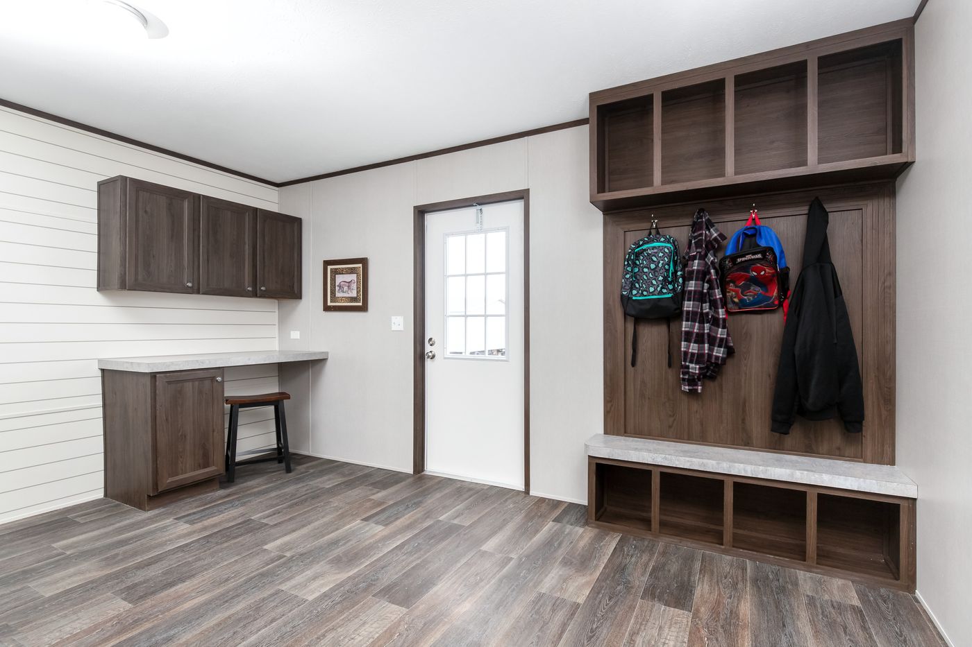 The HERCULES Utility Room. This Manufactured Mobile Home features 4 bedrooms and 2 baths.