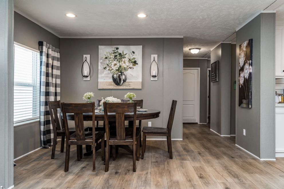 The SAVANNAH BREEZE Exterior. This Manufactured Mobile Home features 3 bedrooms and 2 baths.