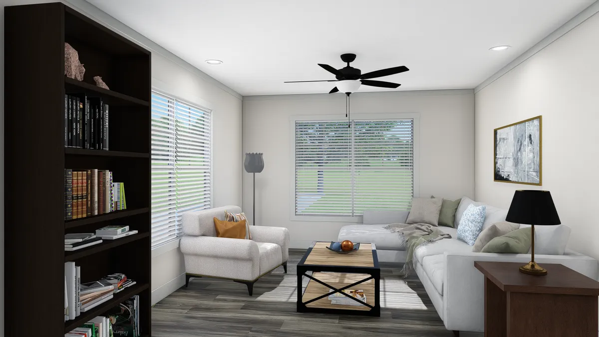 The FARM 3 FLEX ELITE DEN Den. This Manufactured Mobile Home features 3 bedrooms and 2 baths.