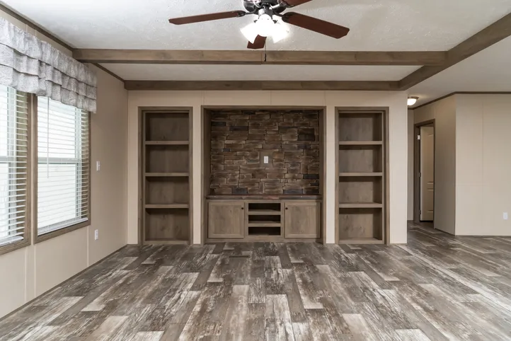 The NUMBER ONE Exterior. This Manufactured Mobile Home features 3 bedrooms and 2 baths.