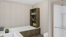 The ULTRA PRO 4 BR 28X68 Primary Bathroom. This Manufactured Mobile Home features 4 bedrooms and 2 baths.