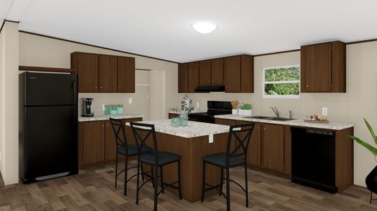 The MARVEL Kitchen. This Manufactured Mobile Home features 4 bedrooms and 2 baths.