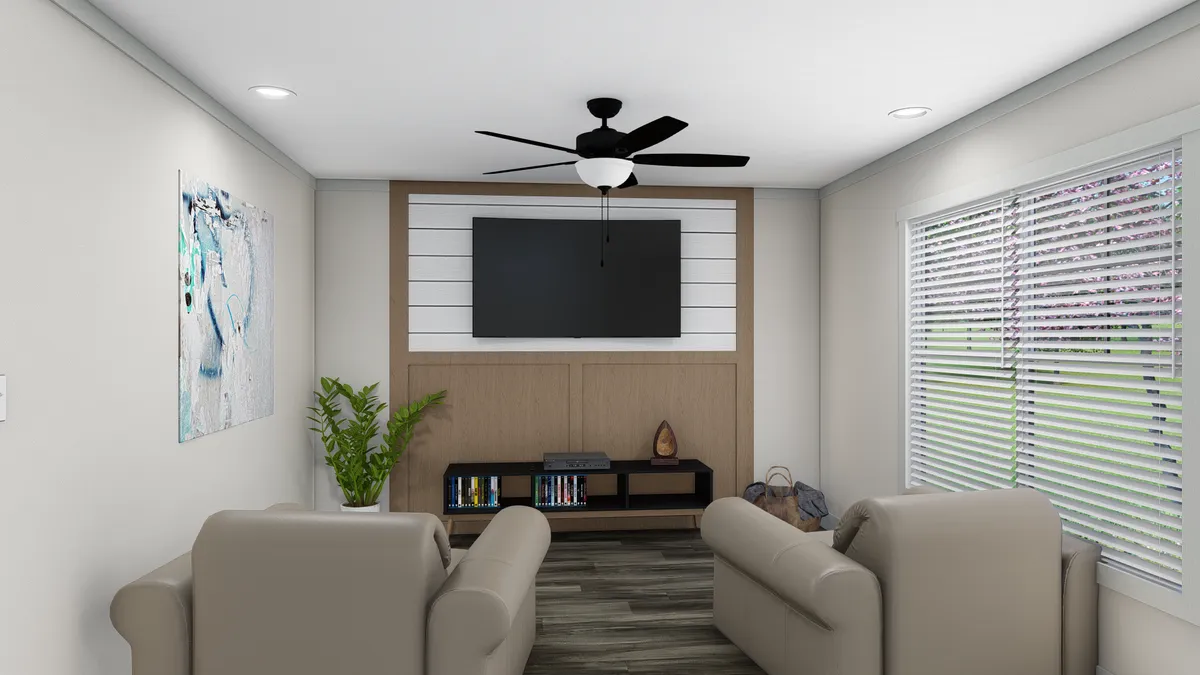 The FARM 3 FLEX ELITE DEN Den. This Manufactured Mobile Home features 3 bedrooms and 2 baths.