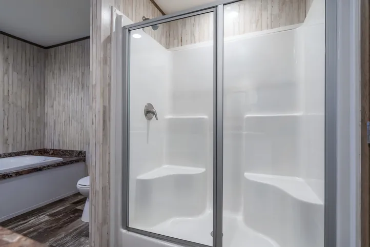 The NUMBER ONE Exterior. This Manufactured Mobile Home features 3 bedrooms and 2 baths.
