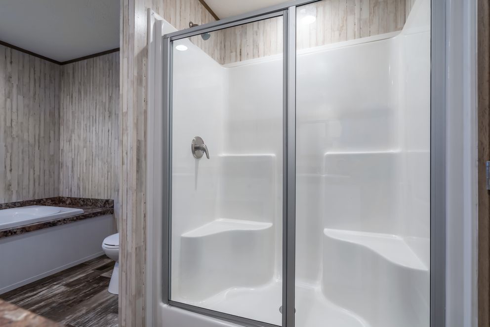 The NUMBER ONE Exterior. This Manufactured Mobile Home features 3 bedrooms and 2 baths.