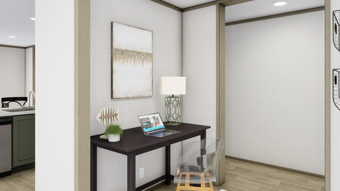 The COOK Flex. This Manufactured Mobile Home features 3 bedrooms and 2 baths.