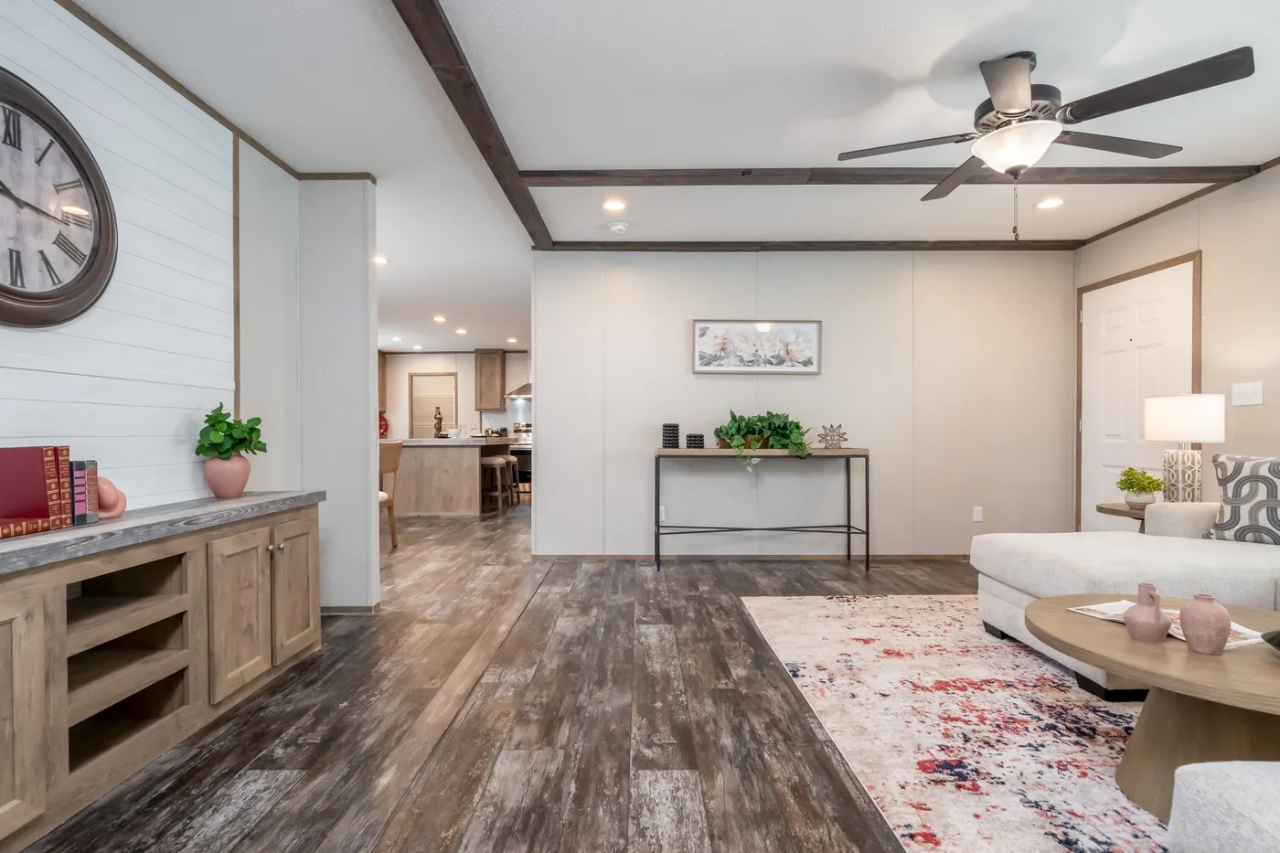 The BELLA VISTA Exterior. This Manufactured Mobile Home features 3 bedrooms and 2 baths.