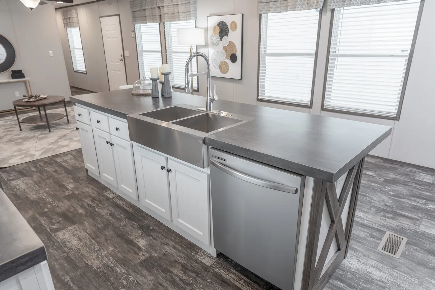 The THE GENERAL Kitchen. This Manufactured Mobile Home features 3 bedrooms and 2 baths.