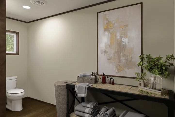 The FIJI Primary Bathroom. This Manufactured Mobile Home features 3 bedrooms and 2 baths.