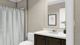 The ULTRA PRO 3 BR 28X60 Guest Bathroom. This Manufactured Mobile Home features 3 bedrooms and 2 baths.