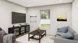 The IMAGINE Living Room. This Manufactured Mobile Home features 1 bedroom and 1 bath.