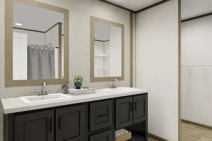 The RIO Exterior. This Manufactured Mobile Home features 3 bedrooms and 2 baths.