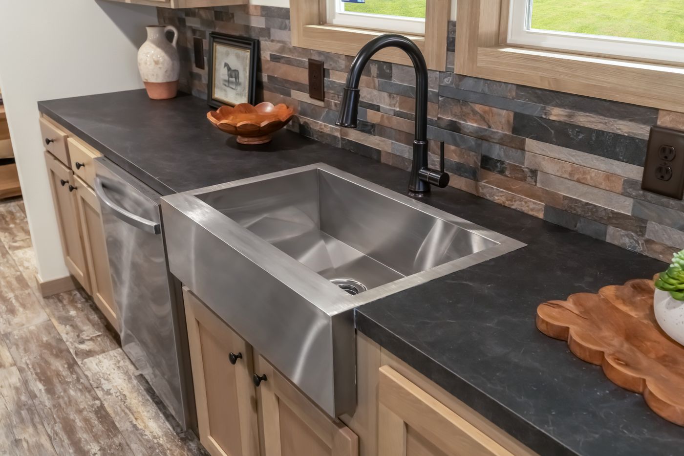 The BOUJEE PREMIER Kitchen. This Manufactured Mobile Home features 4 bedrooms and 2 baths.