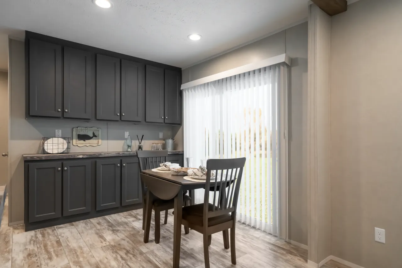 The ANNIVERSARY CHOICE Exterior. This Manufactured Mobile Home features 3 bedrooms and 2 baths.
