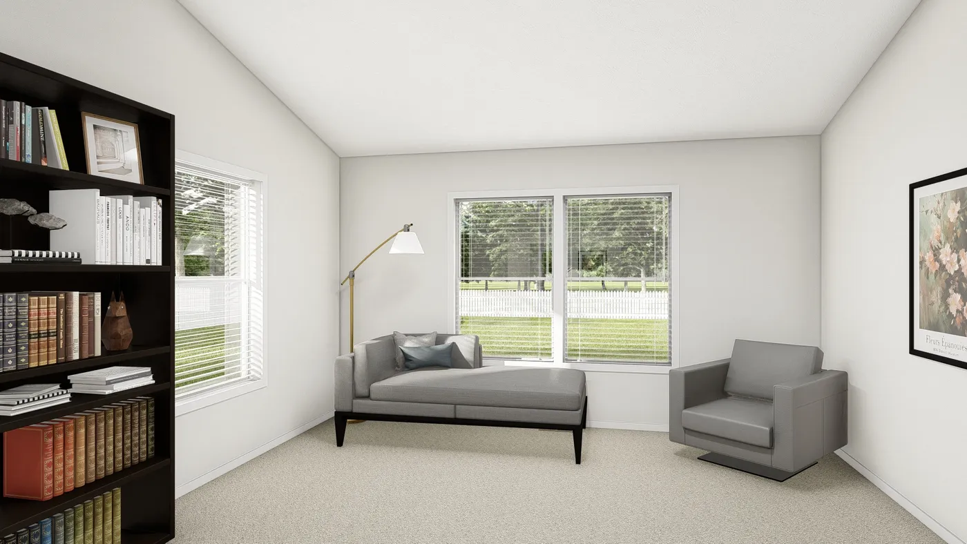The QL604K                 CLAYTON Morning Room. This Manufactured Mobile Home features 4 bedrooms and 2 baths.