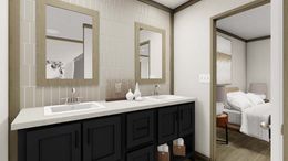 The SYDNEY Primary Bathroom. This Manufactured Mobile Home features 3 bedrooms and 2 baths.