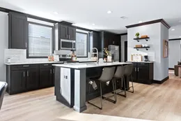 The THE LOUIS Kitchen. This Manufactured Mobile Home features 4 bedrooms and 3 baths.