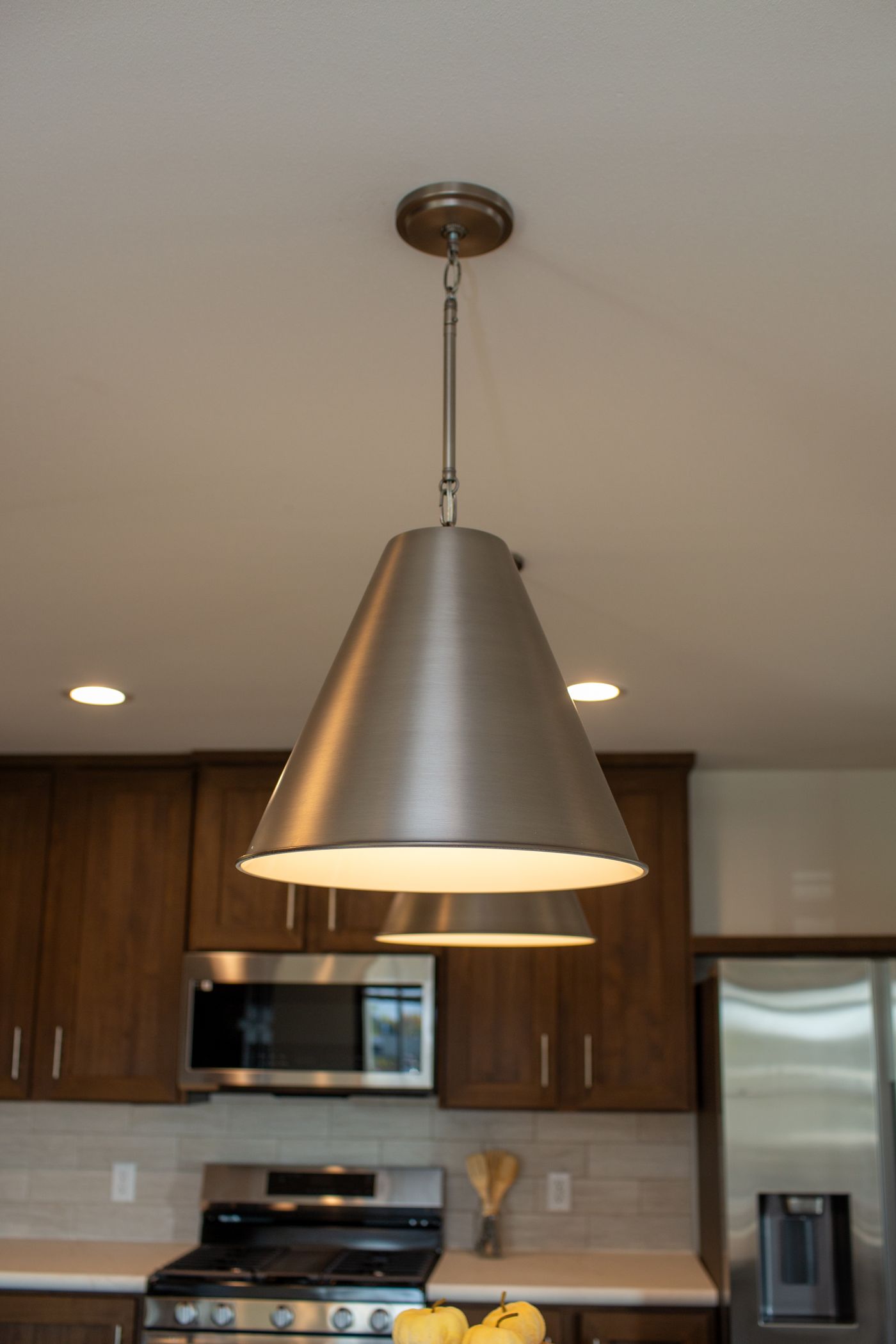 The RAMSEY 75 MOD Kitchen. This Modular Home features 4 bedrooms and 2 baths.