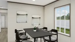 The LEGEND 28X48 Dining Room. This Manufactured Mobile Home features 3 bedrooms and 2 baths.
