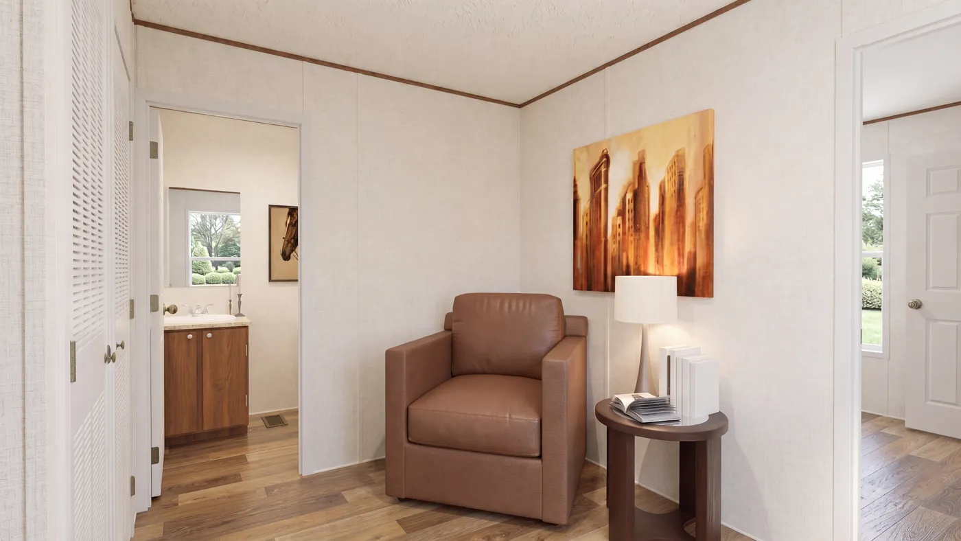 The BIRCH Flex. This Manufactured Mobile Home features 3 bedrooms and 2 baths.